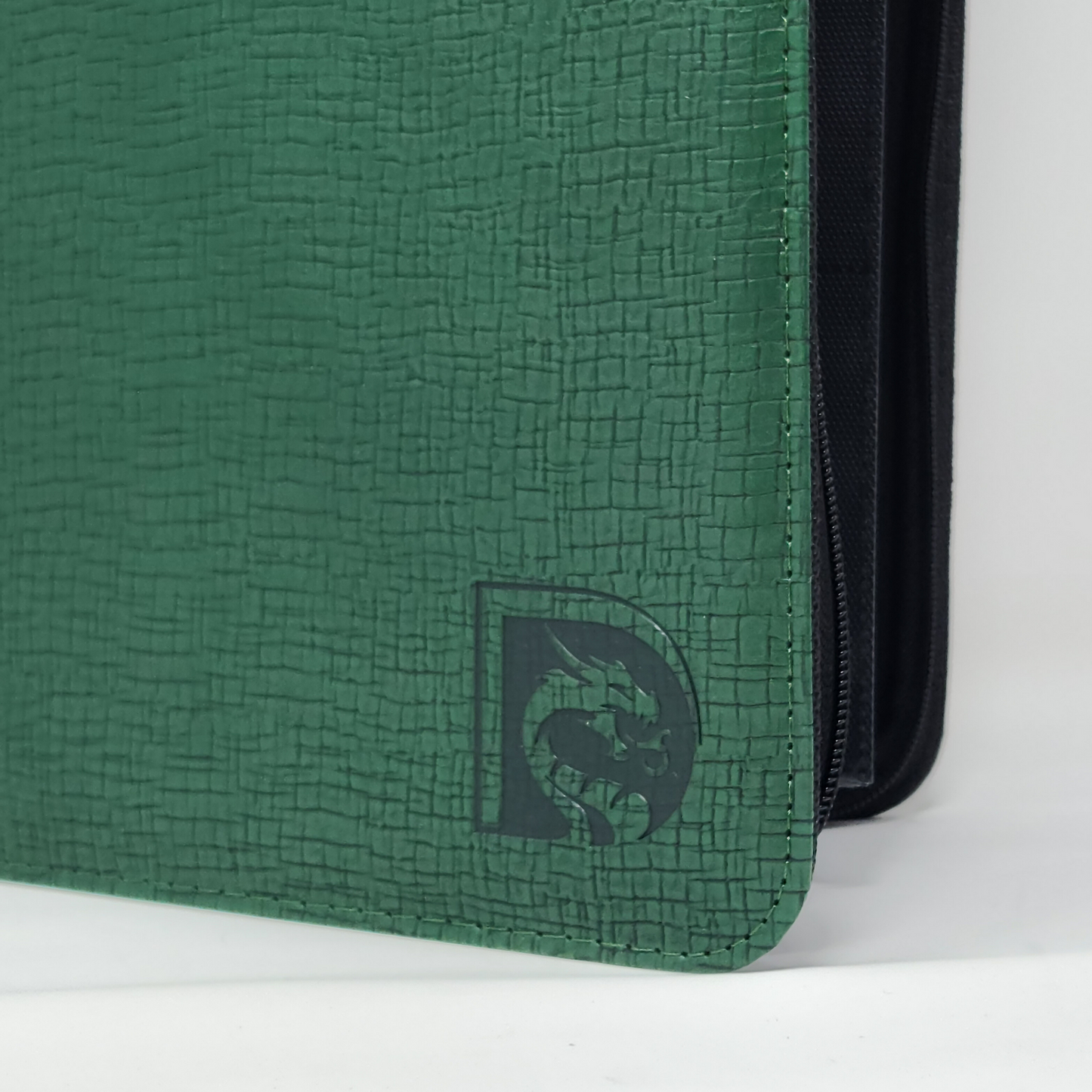 DRAGONSCALE Dragon-Z9 Premium Leather Trading Card Binder Album (Gaia Green)