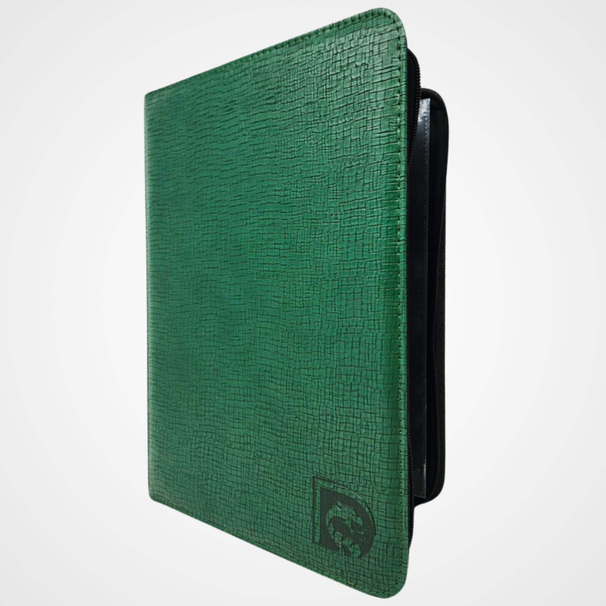 DRAGONSCALE Dragon-Z9 Premium Leather Trading Card Binder Album (Gaia Green)