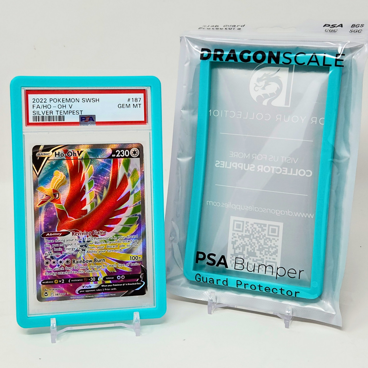 DRAGONSCALE PSA Bumper Guard Protector (Turquoise)