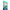 Close up logo zoom view of a PSA slab in Gradient Spectral Dragonscale bumper guard, featuring a Glaceon VMAX Holiday Calendar 2023 PSA 10 Pokemon card.