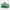 Front closed view of the Dragonscale X-15 Precision metal slab case in emerald green.