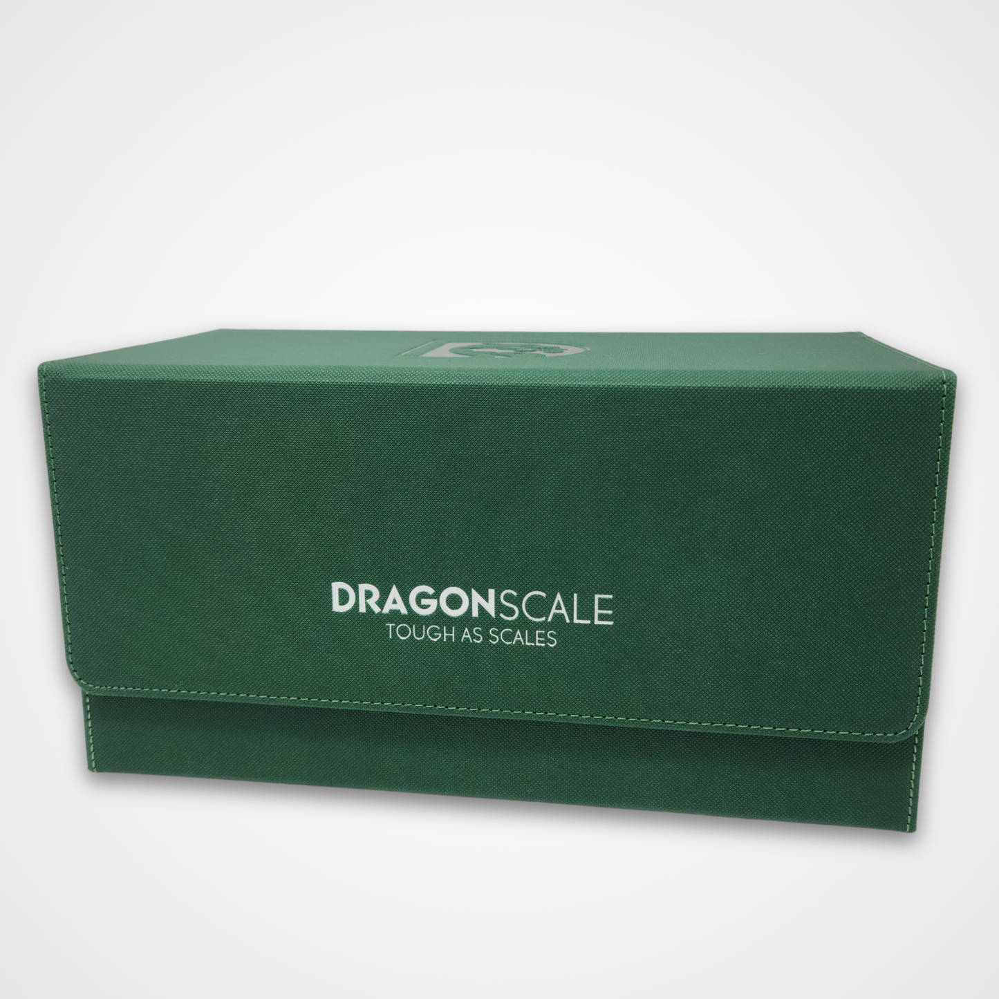 DRAGONSCALE X3R-Ultimate Premium Leather Graded Card Slab Case (Forest Green)