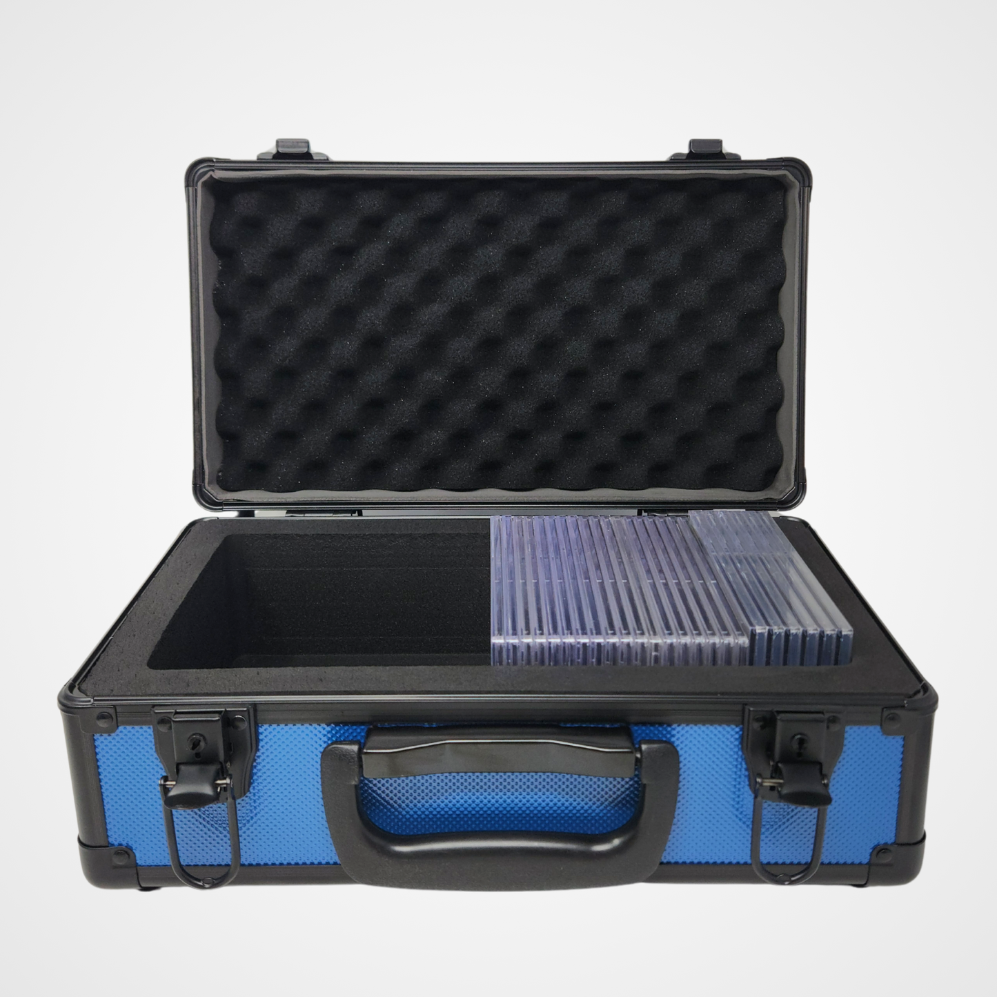 DRAGONSCALE X-40 Compact Metal Slab Case (Blue)